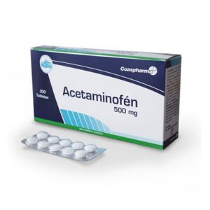ACETAMINOFEN 500MG  X300TB COAS