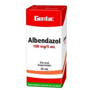 ALBENDAZOL SUSPENSION 20 ML GF