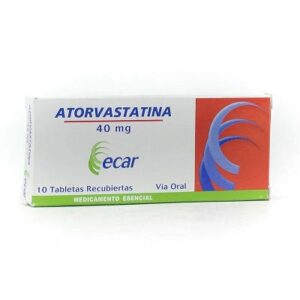 ATORVASTATINA 40 MG ECAR