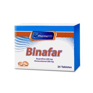 BINAFAR 200MG/500MG 24 TBS
