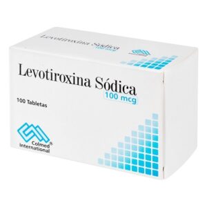 LEVOTIROXINA 100 MG 100 TABLETAS PC