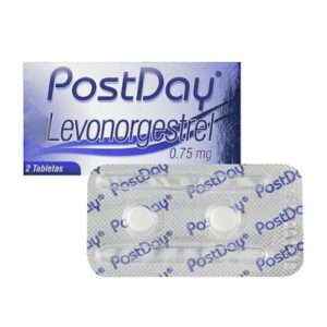 POSTDAY 0.75 MG 2 TABLETAS