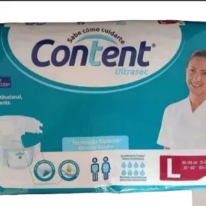 PAÑAL ADULTO CONTENT TALLA L X 30 UNDS
