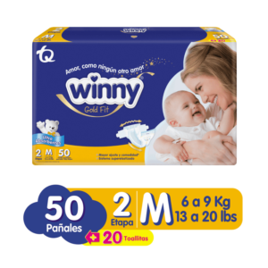 PAÑAL WINNY ETAPA 2 X 50 UNDS