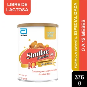 LECHE SIMILAC SIN LACTOSA *370G