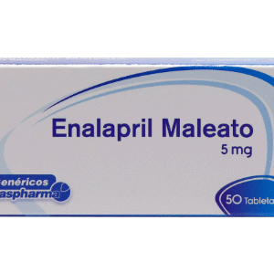 ENALAPRIL 5 MG COASPHARMA CAJA X 50