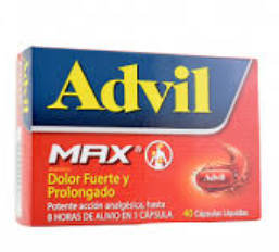 ADVIL MAX CAJA X 40 CAPSULAS LIQUIDAS